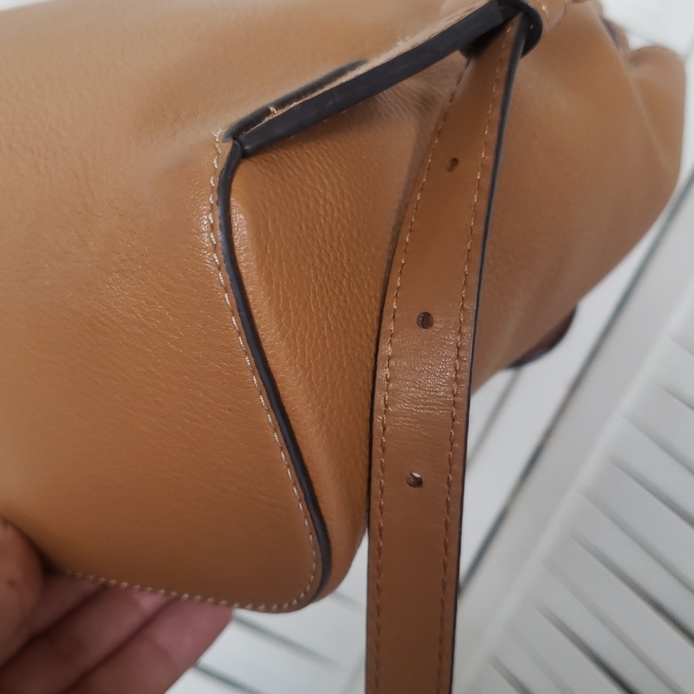 Michael Kors Remi Tan Leather Backpack - Picture 3 of 8